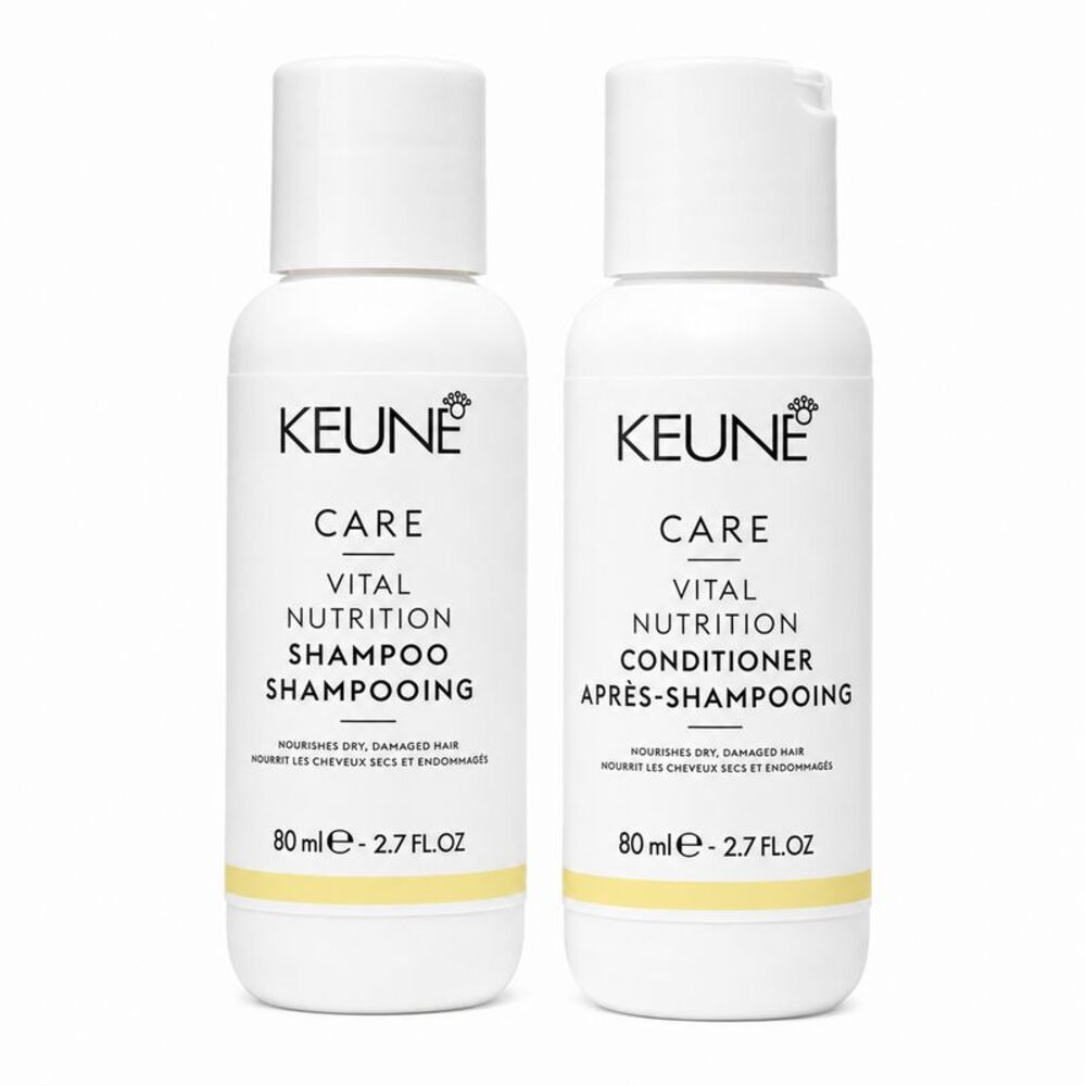 Keune Care Vital Nutrition Shampoo & Conditioner 2.7 Oz Set
